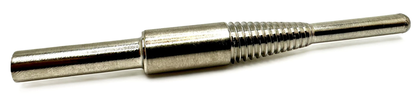 Pro-Graad CR-16 Standard Tapered Type Mandrels for Cartridge Rolls, 3-1/2” Overall Length, 1/4" x1-1/2” Shank x 3/16”x1” Pilot, 45118, (Pack of 1)