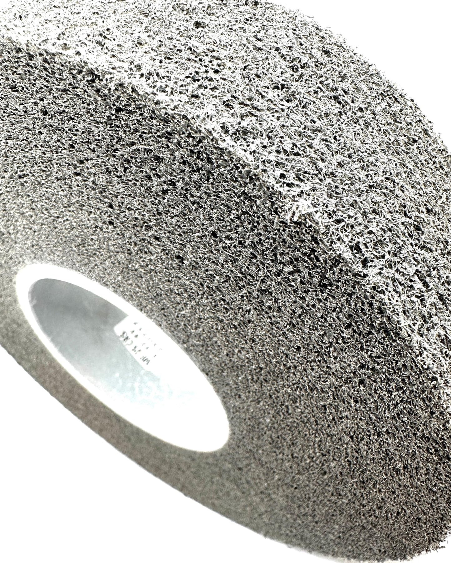Pro-Graad Multi-Finishing Wheel – 8” x 2” x 3” 2S Coarse Grit Silicon Carbide - Stainless Steel Finishing Convolute Wheel – for #3 Finish - 1 Pack