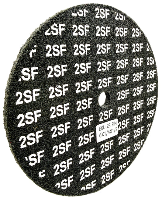 Pro-Graad EXL Unitized Wheel, Silicon Carbide, 6" Diameter x 1/4" Wide x 1/2" Arbor, 2S Fine | 13741 | (Pack of 1)