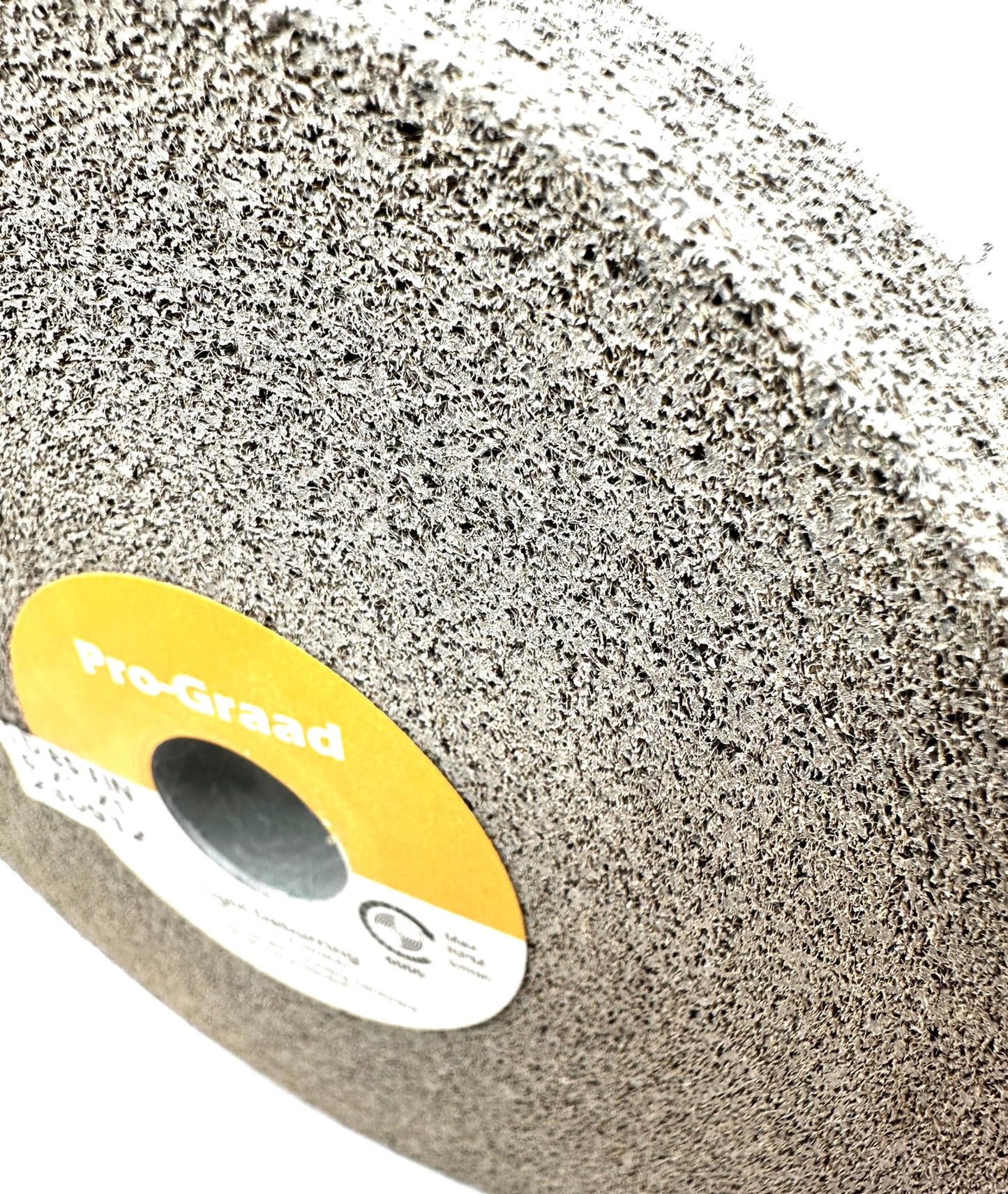 Pro-Graad Light Deburring Wheel - 6" x 1" x 1" 8S Fine Grit - Silicon Carbide – Light Deburring, Finishing and Polishing Wheel – 01675 - Convolute - (1 Pack)