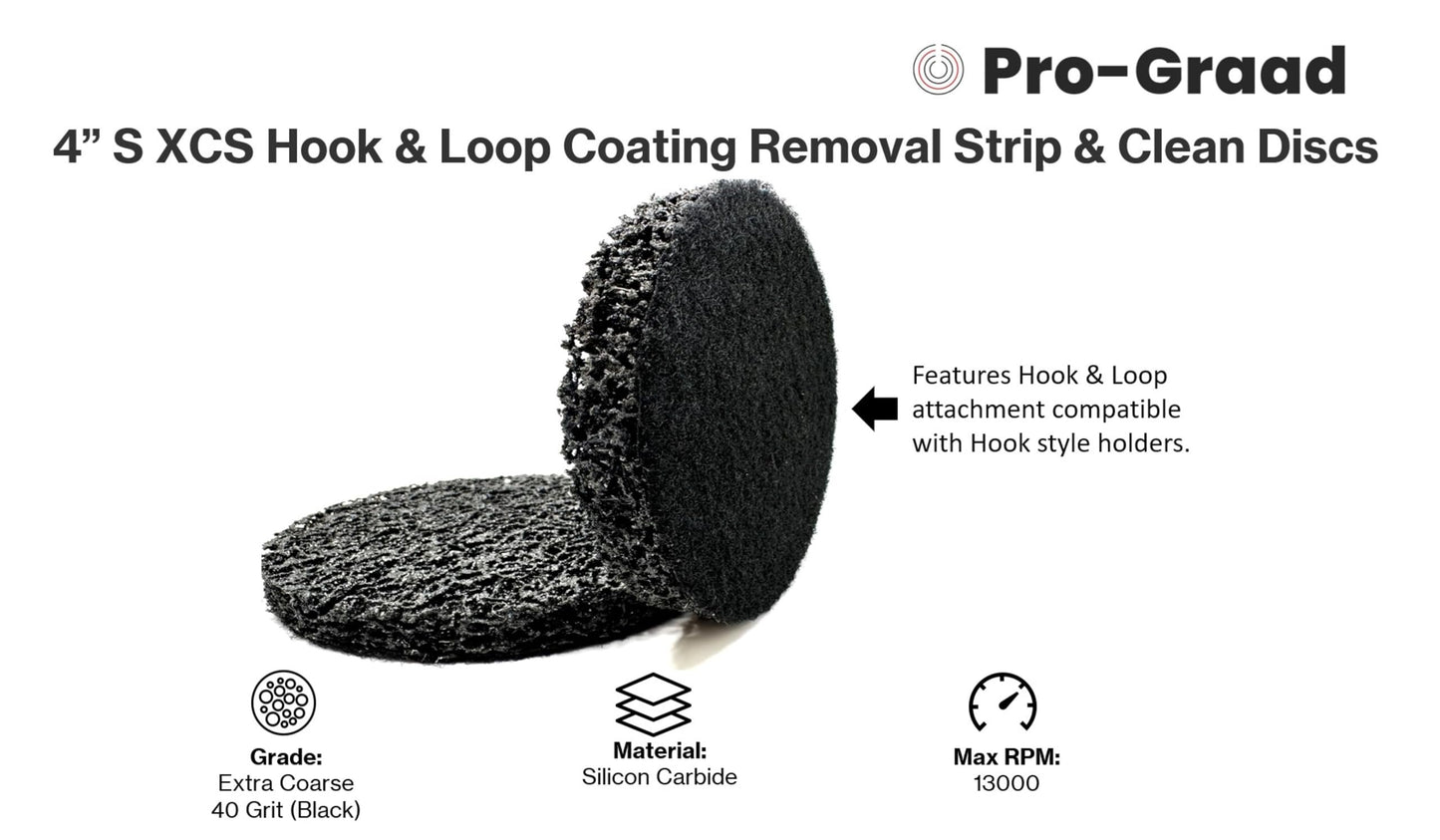 S XCS Hook & Loop Coating Removal Strip & Clean Discs