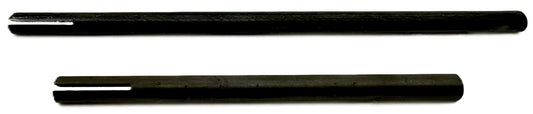 Pro-Graad SM-46 Slotted Mandrel 1/4” Shank & Body 2 Piece Set 4” & 6” Split Head Slot Mandrels, Core Sanding Internal Holes, 1/4” Shank Diameter x 4 and 6 inch Overall Lengths, Set of2
