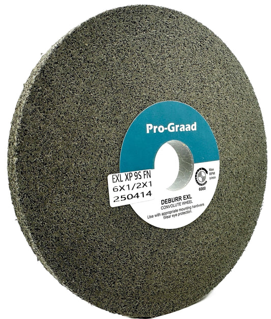 Pro-Graad EXL-XP Convolute Deburring Finishing Polishing Wheel