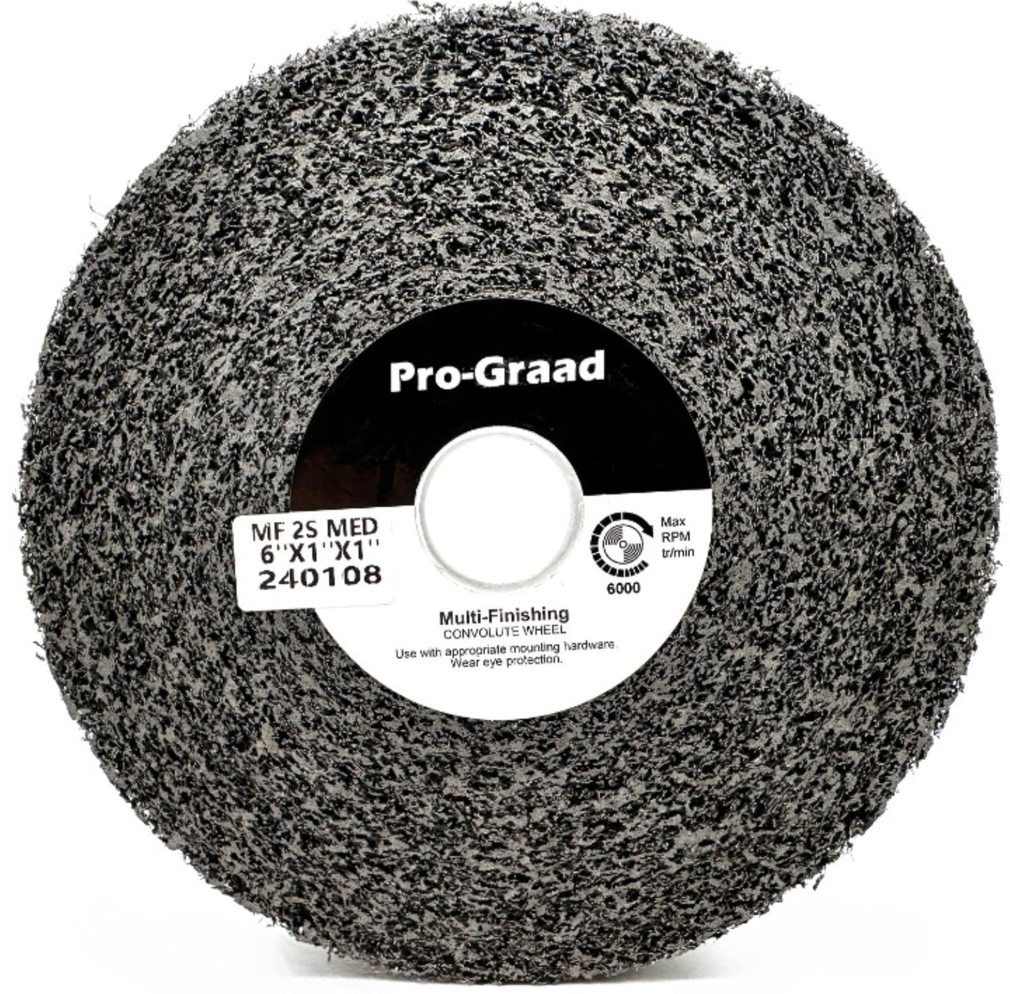 Pro-Graad Multi-Finishing Wheel – Grit Silicon Carbide - Stainless Steel Finish