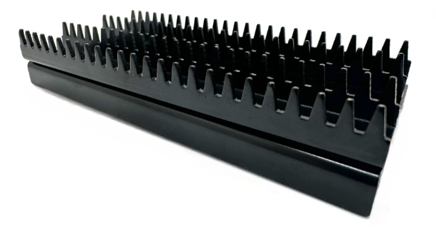 Pro-Graad Buff Rake Metal Plate Replacement | Buffing Wheel Rake Teeth Head with 2 Set Screws | Buff Rake Tool | Dress and Clean Buffing Wheel Surface for Compound and Residue Cleaning