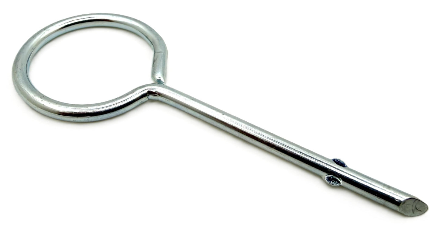 Pro-Graad Flow Fixer A13 59230 Replacement Coupling Pin Key – Fits Ridgid K-400 K-50 K-3800 K-60SP K6200 C8 Drain Cable R Style Couplers, Compatible R-Type 5/8” Drain Auger Coupler Pin Tool
