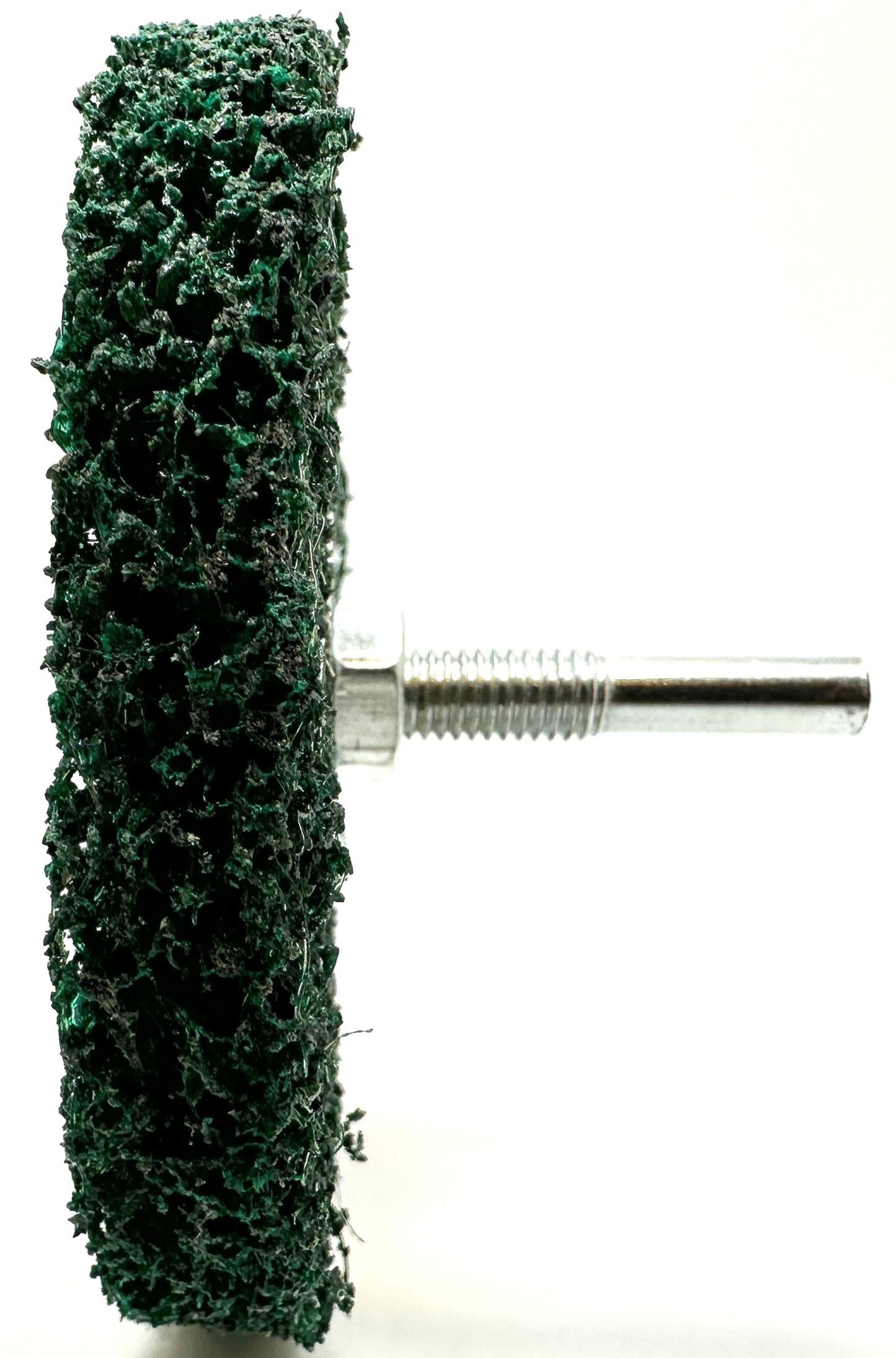 Pro-Graad 2 Pack 4” x 1/2” x 1/4" Shaft Clean & Strip XT Pro Extra Cut Disc, Extra Coarse Aluminum Oxide, Remove Heavy Rust Paint Coating Corrosion, Green, 21665, Pack of 2