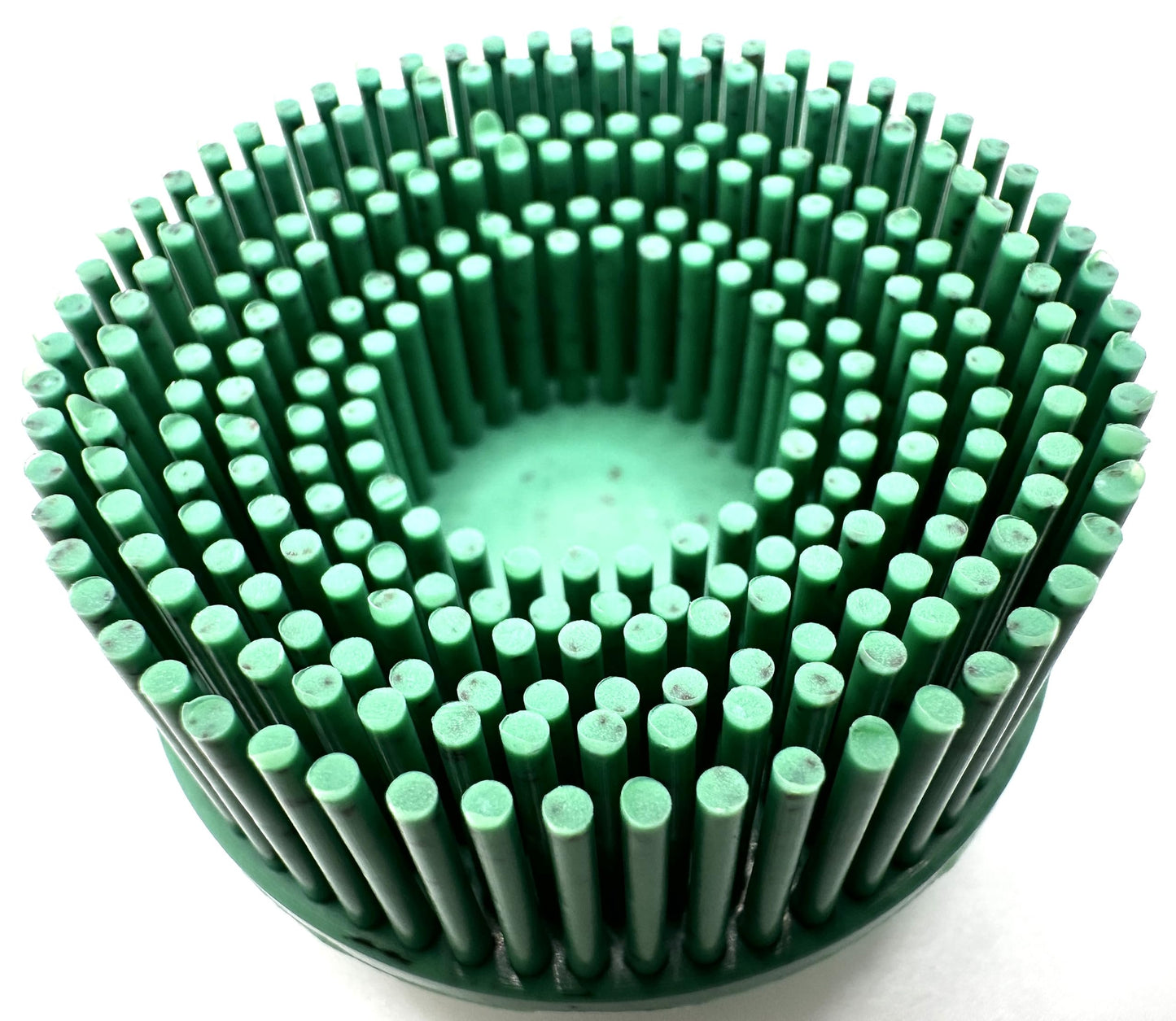 SuperGrindz 10 Pack 2" 50 Grit Green R-Type Bristle Discs - Premium Ceramic-Aluminum Oxide Abrasive | Quick Change Roll Lock | High-Performance Green Bristle Discs