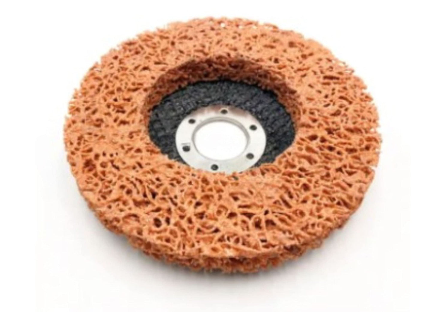 Pro-Graad SuperGrindz 5 Pack 4" x 5/8" Orange Ceramic Grain Extra Coarse Long-Life Strip Discs Stripping Wheel Fit Angle Grinder Clean Remove Strip Paint Coating Rust Welds Oxidation