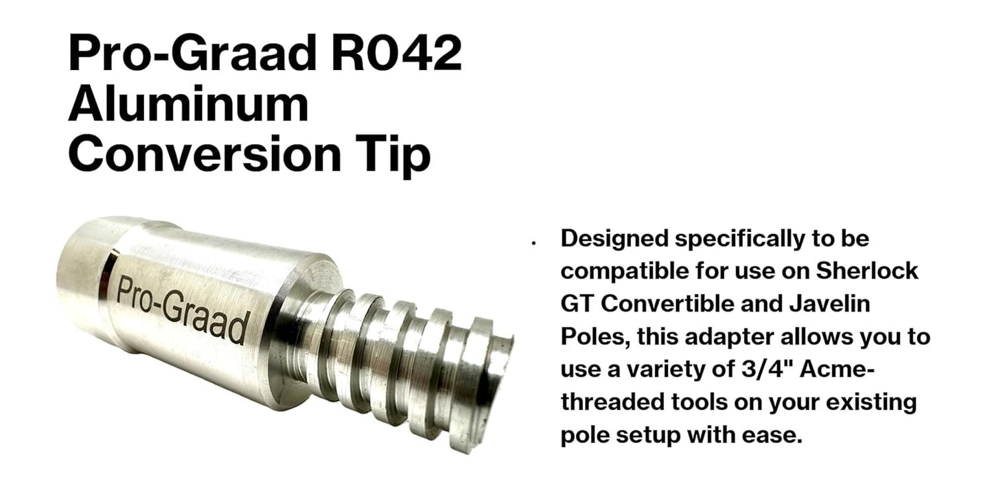 R042 Aluminum Conversion Tip, Compatible Fit Sherlock GT R090 R091 R092