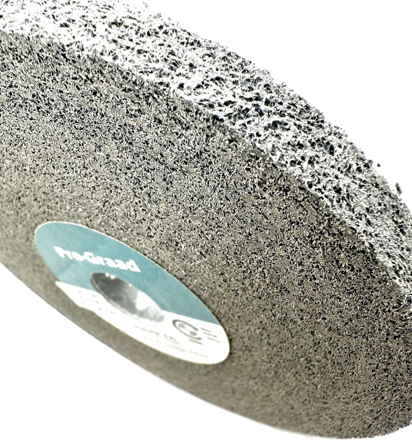 Pro-Graad SST Deburring Wheel - 6" x 1/2" x 1" 8S Fine Grit – Silicon Carbide – Excels on Titanium, Stainless & Tough Alloys, Deburring, Finishing and Polishing Wheel – Convolute – 01702 - (1 Pack)