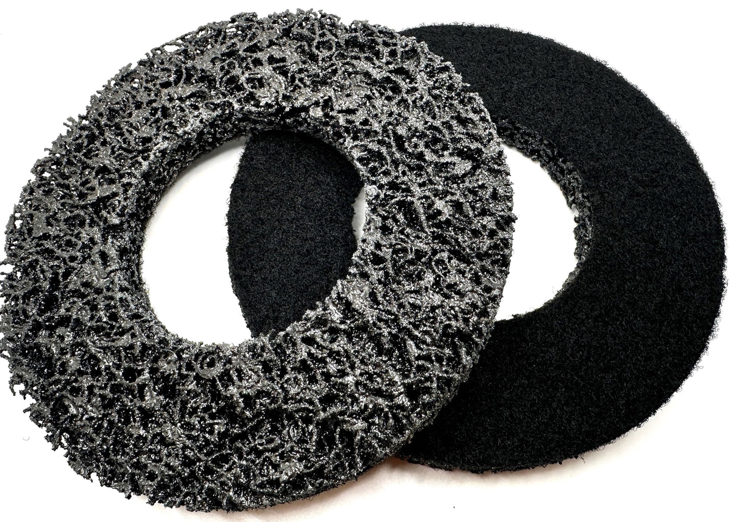 Pro-Graad 2 Pack 6” Replacement Pad for Hub Cleaning Tool, Hook & Loop Brake Wheel Hub Black Resurfacing & Cleaning Disc, Compatible for use with Bilitools, Steelman, Hazet & Mueller-Kueps Holders