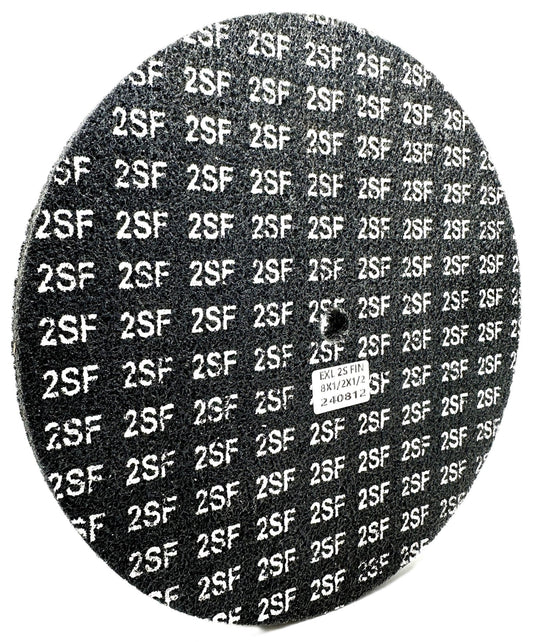 Pro-Graad EXL Unitized Wheel, Silicon Carbide, 8" Diameter x 1/2" Wide x 1/2" Arbor, 2S Fine | 15844 | (Pack of 1)