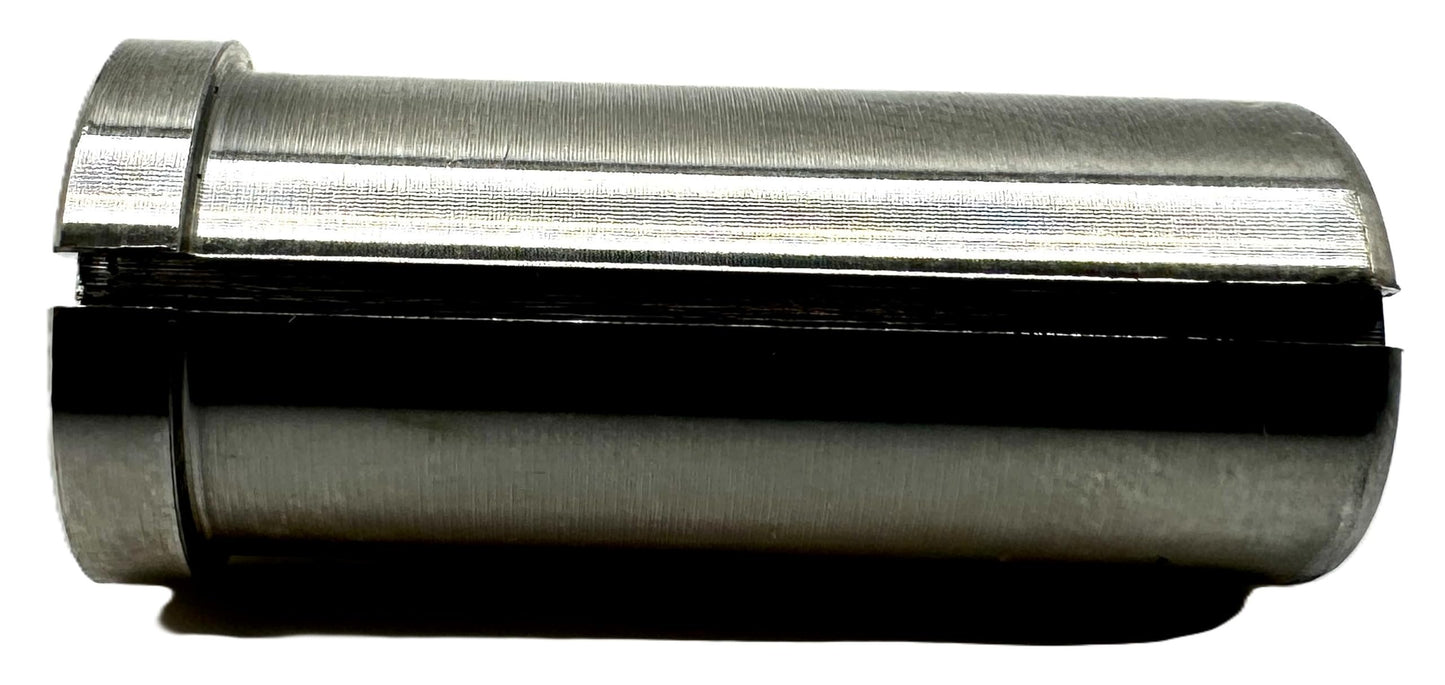 Pro-Graad High Precision Steel Router Collet Reducer, 1/2" OD x 1/4" ID, CNC Router Bit Collet Reduction Sleeve, Industrial-Grade Steel, 1.25" Length for Smooth and Reliable Performance
