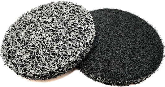 Pro-Graad 2 Pack 7” Diameter S XCS Hook and Loop Coating Removal Disc, Silicon Carbide Extra Coarse Clean & Strip Material with Hook & Loop Backing, Strips Paint Coatings Rust, Cleans Welds, Pack of 2