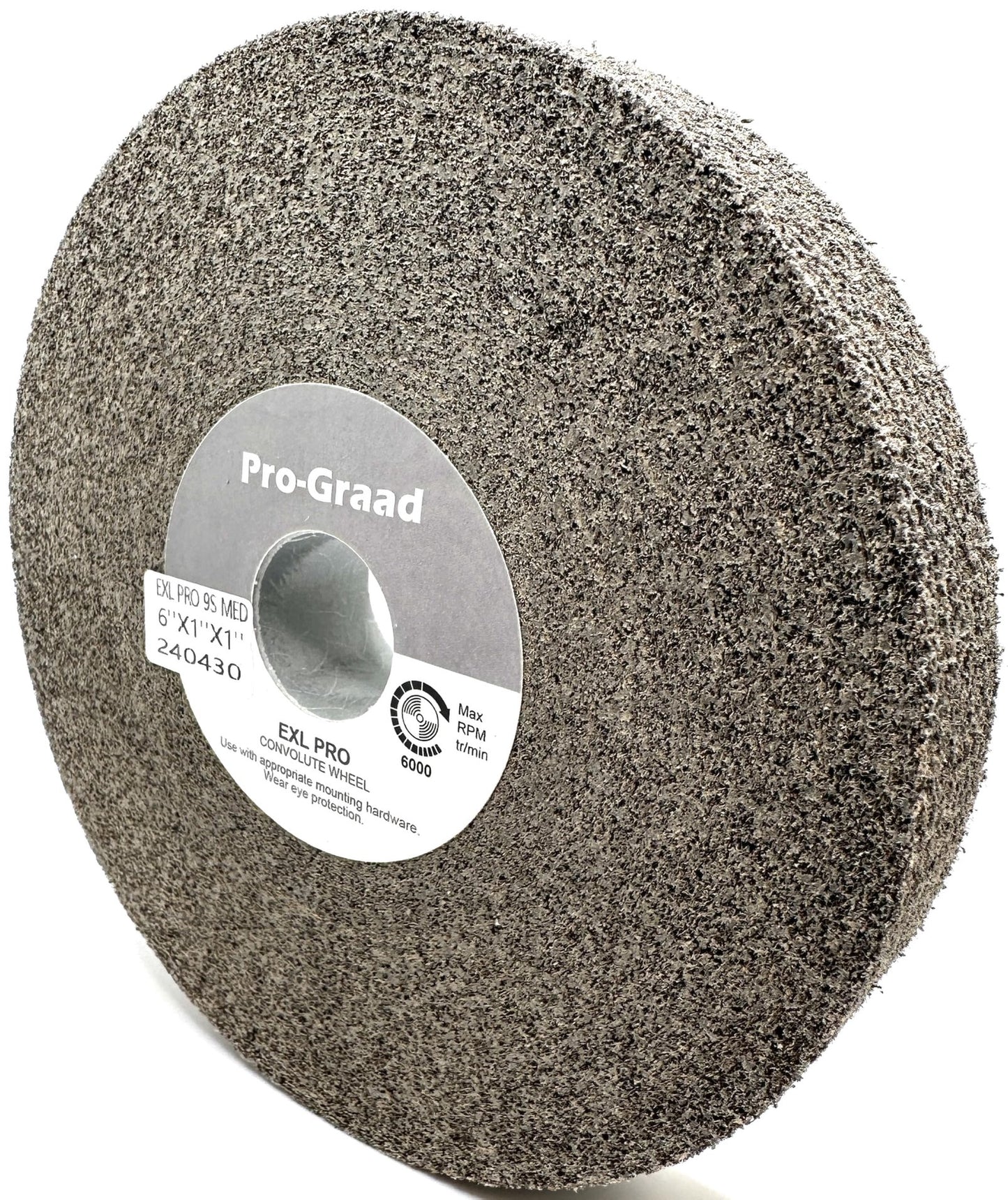 Pro-Graad EXL PRO Convolute Deburring Wheel - Metal Deburring, Finishing and Polishing Wheel
