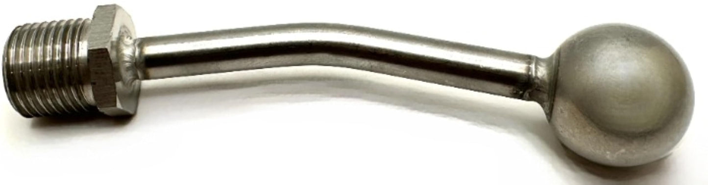 Pro-Graad Angle Head Ball Adapter - Fits TapeTech, Columbia, Level 5, Drywall Master, NorthStar, Platinum, TapeWorm, BlueLine  - Converts Corner Roller Handle to Angle Head/Corner Finisher Handle