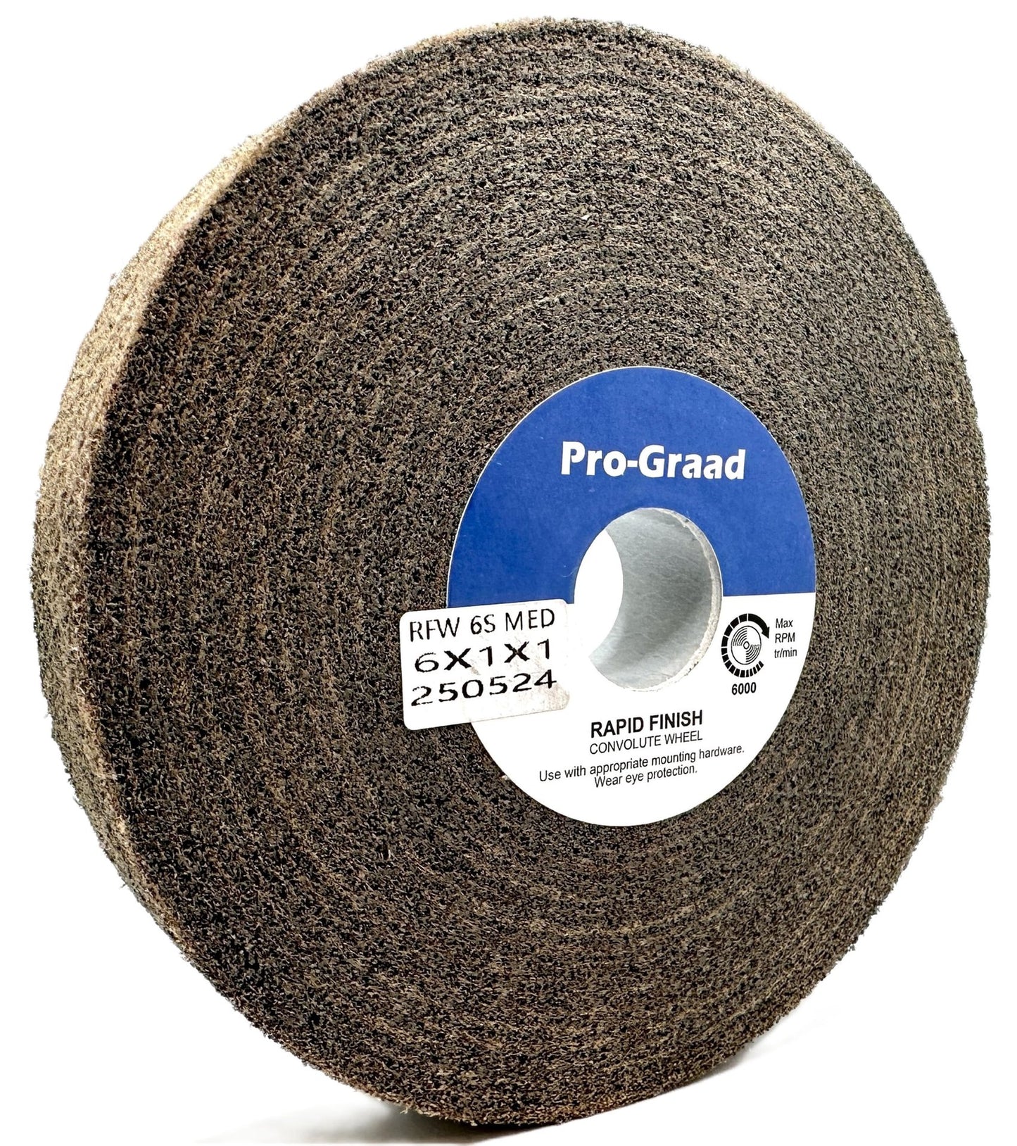 Pro-Graad Series 1000 RF Long Life Convolute Deburring, Finishing & Polishing Wheel