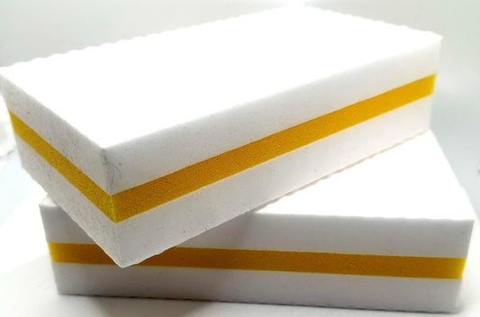 Premium XL Boat Erasers 2 Pack Magic Sponge Erasers Removes Marks Scuffs Grime & Dirt | Clean Fiberglass Gelcoat Vinyl Plastic Hull | 2 Pack - 7.5" x 4.25" x 2"