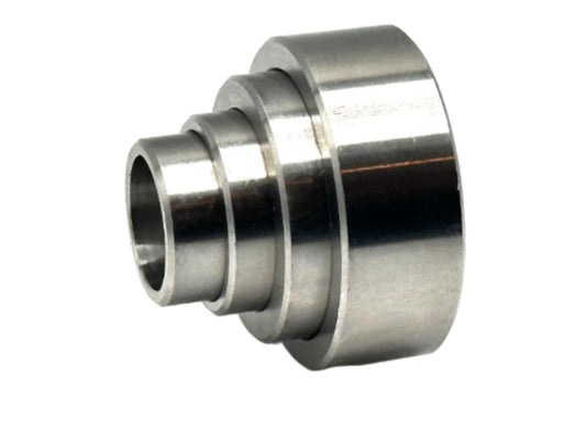 Pro-Graad 1/2” Thick Reducing Bushing Adapter | Premium Stainless Steel Reducer Bushing for Bench Grinding Wheels with 1-1/4” or 1” Arbor Hole Reduce to 3/4”, 5/8” or 1/2" Shaft (for 1/2" Wide Wheels)