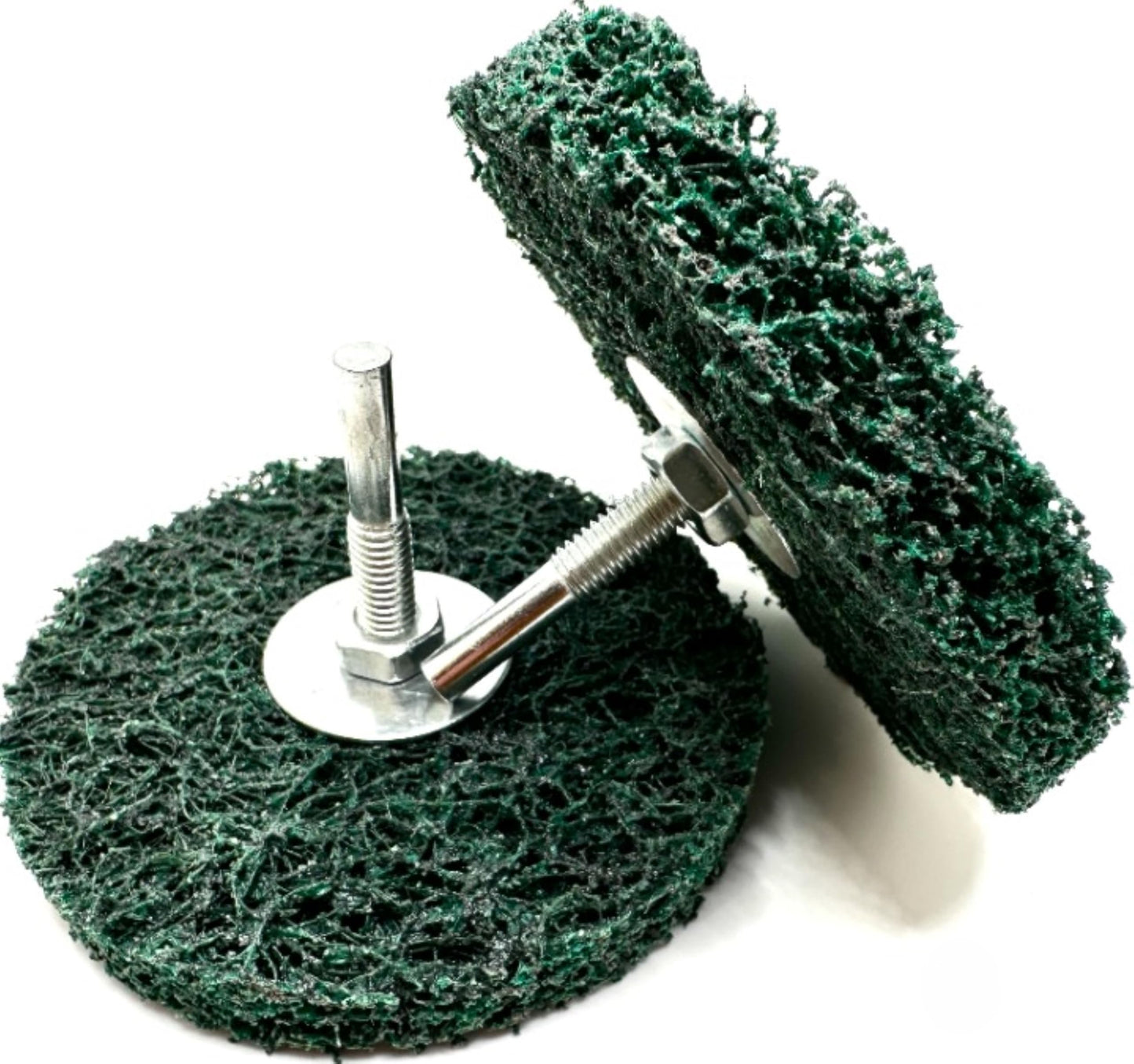 Pro-Graad 2 Pack 4” x 1/2” x 1/4" Shaft Clean & Strip XT Pro Extra Cut Disc, Extra Coarse Aluminum Oxide, Remove Heavy Rust Paint Coating Corrosion, Green, 21665, Pack of 2