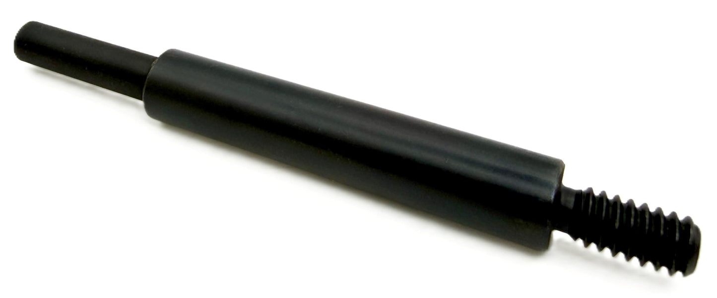 Pro-Graad MM20-4 1/4-20 Threaded Overlap Slotted Disc, Square Pad, Cross Pad, Cross Buff Quick-Change Mandrel, 3.5" Overall Length, 1/4" Shank Diameter, ¼”-20 Thread Size